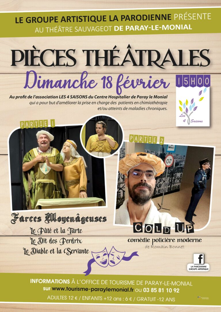 Théâtre Groupe Artistique La Parodienne Paray-le-Monial