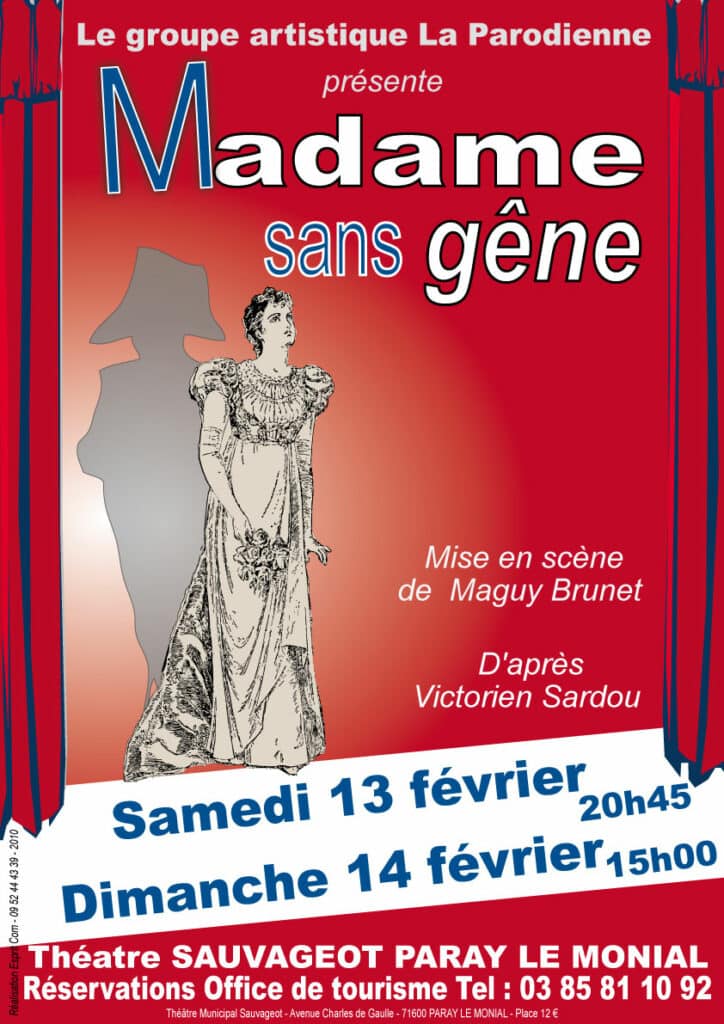 Théâtre Groupe Artistique La Parodienne Paray-le-Monial