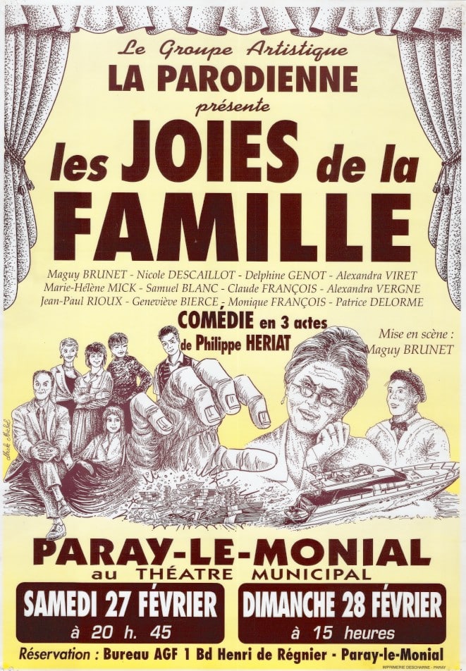 Théâtre Groupe Artistique La Parodienne Paray-le-Monial