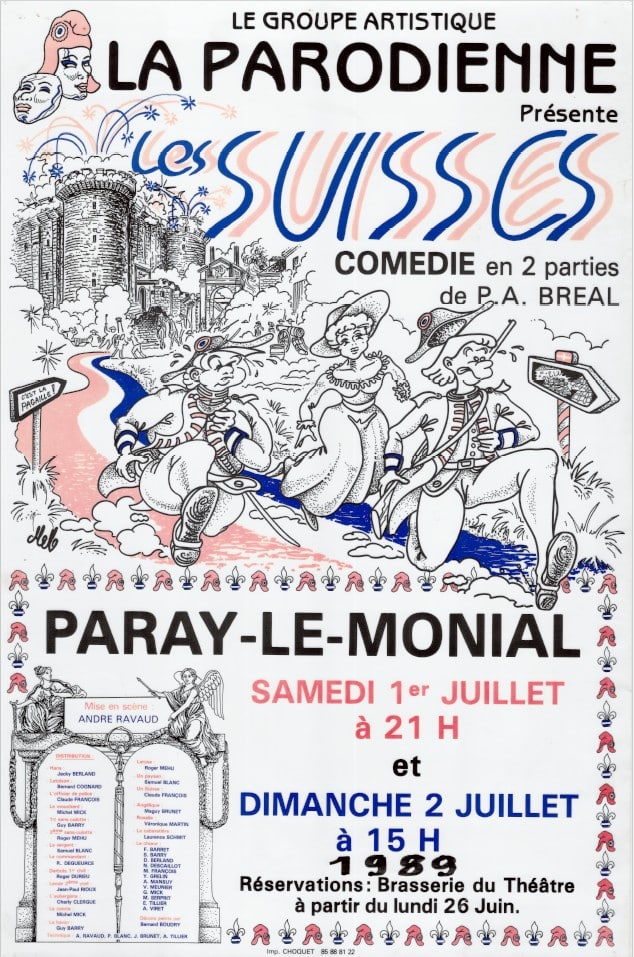 Théâtre Groupe Artistique La Parodienne Paray-le-Monial