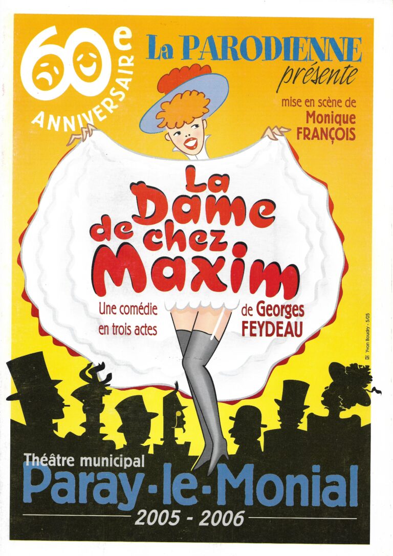 Théâtre Groupe Artistique La Parodienne Paray-le-Monial