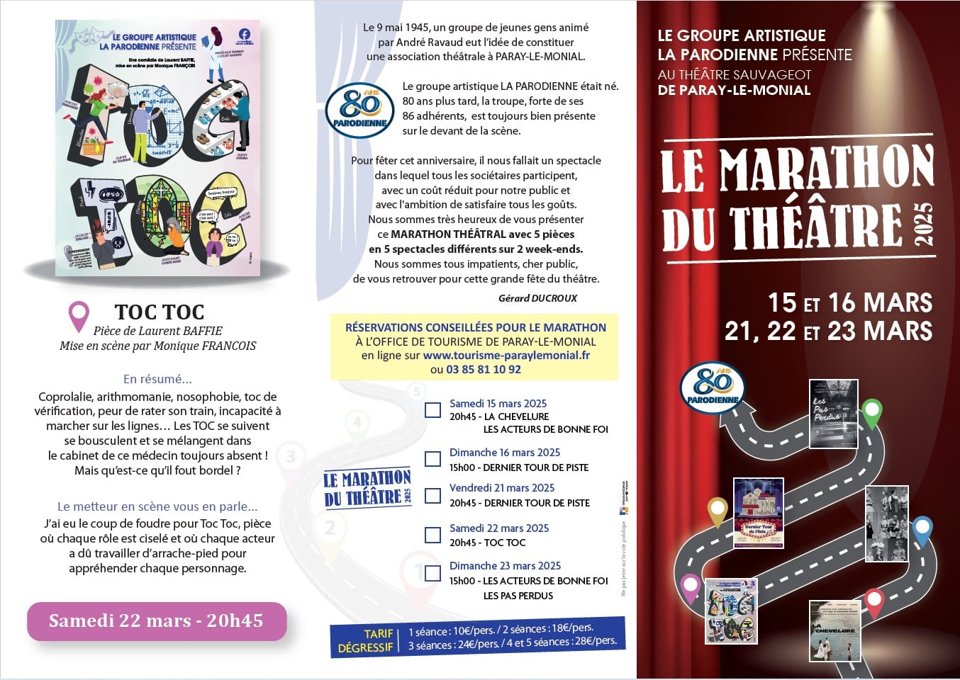Théâtre Groupe Artistique La Parodienne Paray-le-Monial