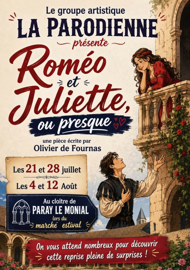 Théâtre Groupe Artistique La Parodienne Paray-le-Monial