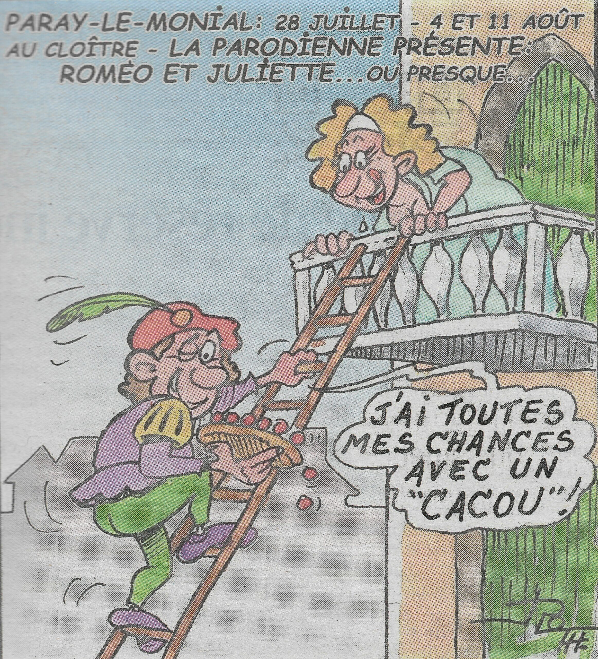Lire la suite à propos de l’article PAS DE PAUSE ESTIVALE POUR LA PARODIENNE